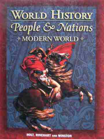 (image for) World History People & Nations Modern World (H) by Miller,