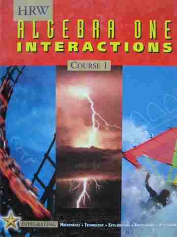 (image for) Algebra One Interactions Course 1 (H) by Kennedy, McGowan,