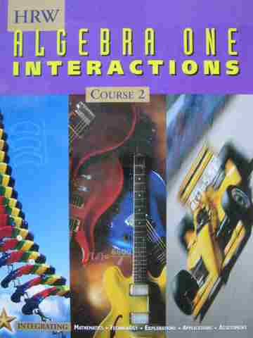 (image for) Algebra One Interactions Course 2 (H) by Kennedy, McGowan,