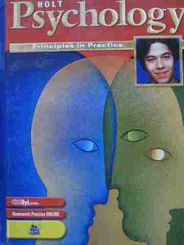 (image for) Psychology Principles in Practice (H) by Spencer A Rathus