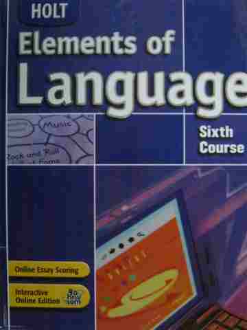 (image for) Elements of Language 6th Course (H) by Odell, Vacca, Hobbs,