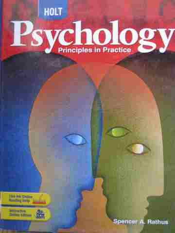 (image for) Psychology Principles in Practice (H) by Spencer A Rathus