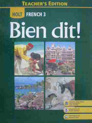 (image for) Bien dit! 3 TE (TE)(H) by DeMado, Champeny, Ponterio, & Ponterio