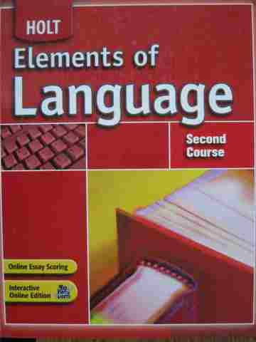 (image for) Elements of Language 2nd Course (H) by Odell, Vacca, Hobbs,