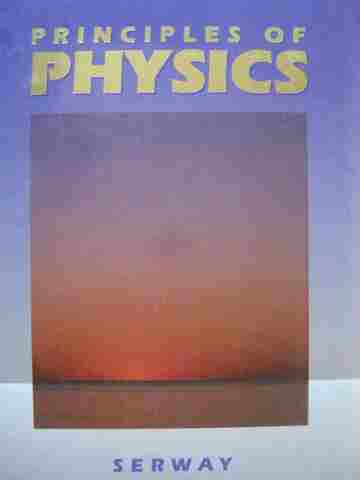 (image for) Principles of Physics (H) by Raymond A Serway