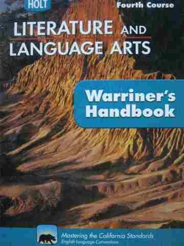 (image for) Warriner's Handbook 4th Course (CA)(H) by John E Warriner