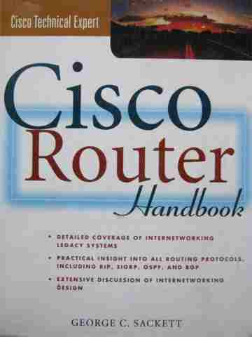 (image for) Cisco Router Handbook (H) by George C Sackett