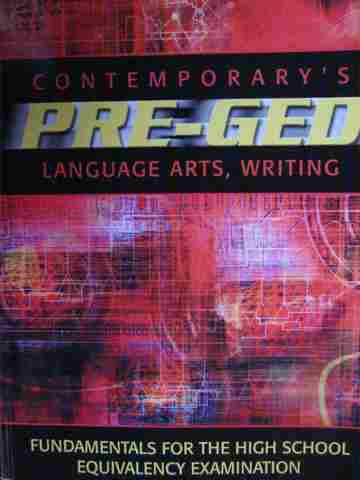 (image for) Contemporary's Pre-GED Language Arts Writing (P)