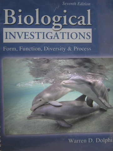 (image for) Biological Investigations 7th Edition (Spiral) by Warren Dolphin