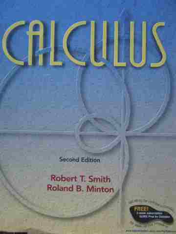 (image for) Calculus 2e (H) by Robert T Smith & Roland B Minton