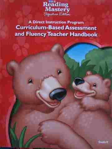 (image for) SRA Reading Mastery K Signature Edition Curriculum-Based (P)