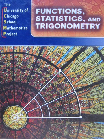 (image for) UCSMP Functions Statistics & Trigonometry (H) by McConnell, Brown,