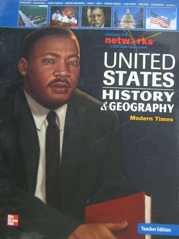 (image for) United States History & Geography Modern Times TE (TE)(Spiral)