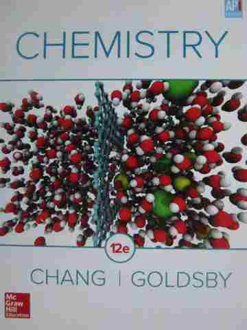 (image for) Chemistry 12th Edition AP Edition (H) by Chang & Goldsby