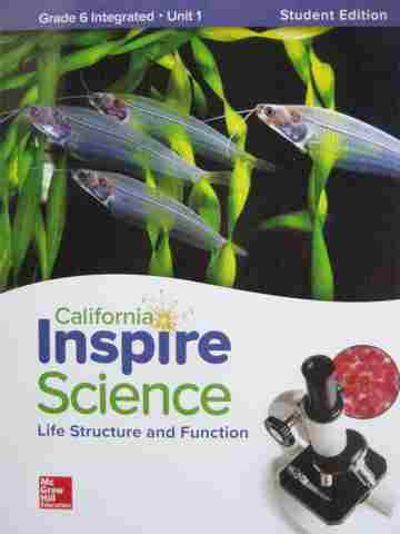 (image for) Inspire Science 6.1 Student Edition (CA)(P) by Biggs,