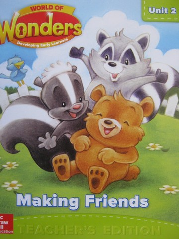 (image for) World of Wonders Developing Early Learners Unit 2 TE (TE)(Spiral) by Shanahan, Fisher, & Walker-Dalhouse