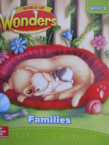 (image for) World of Wonders Developing Early Learners Unit 3 TE (TE)(Spiral) by Shanahan, Fisher, & Walker-Dalhouse