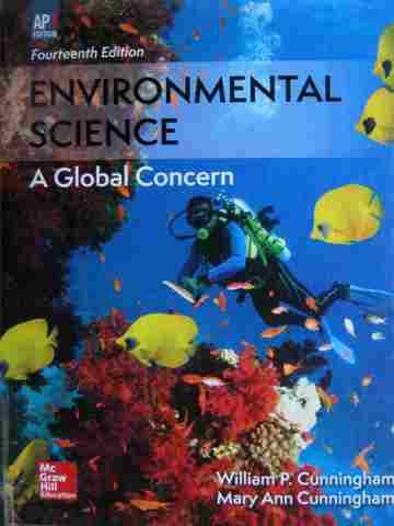 (image for) Environmental Science 14th Edition AP Edition (H) by Cunningham,