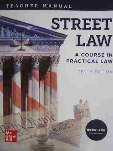 (image for) Street Law 10th Edition Teacher Manual (TE)(P) by Ruffing,