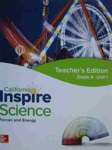 (image for) Inspire Science 4.1 Forces and Energy TE (CA)(TE)(Spiral) by Hackett, Keeley, etc.