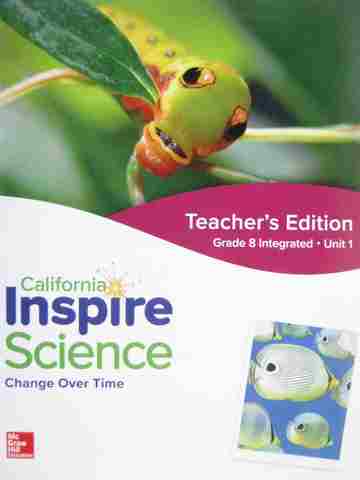 (image for) Inspire Science 8.1 TE (CA)(TE)(Spiral) by Biggs, Feather Jr.,