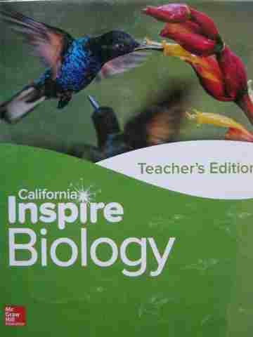(image for) Inspire Biology TE (CA)(TE)(H) by Biggs, Hagins, Holliday, Kapicka, Lundgren, Mackenzie, Rogers, Sewer, & Zike