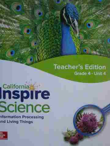 (image for) Inspire Science 4.4 Information Processing and Living Things TE (CA)(TE)(Spiral) by Hackett, etc.