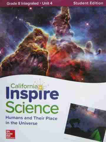 (image for) Inspire Science 8.4 Student Edition (CA)(P) by Biggs,