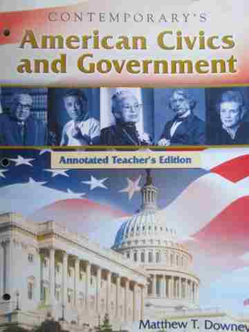 (image for) Contemporary's American Civics & Government ATE (TE)(P)
