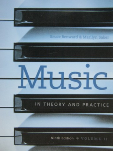 (image for) Music in Theory & Practice 9th Edition Volume 2 (Spiral)
