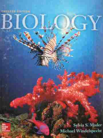 (image for) Biology 12th Edition (H) by Sylvia Mader & Michael Windelspecht