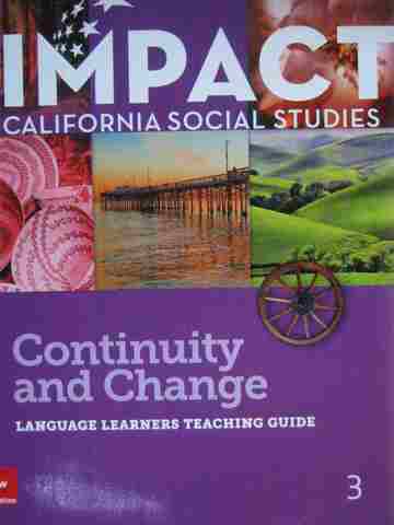 (image for) Impact Continuity & Change Language Learners Teaching Guide (CA)(TE)(Spiral)