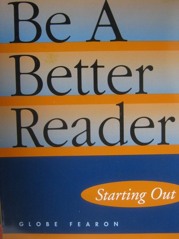 (image for) Be a Better Reader Starting Out (P) by Duncan Searl - Click Image to Close