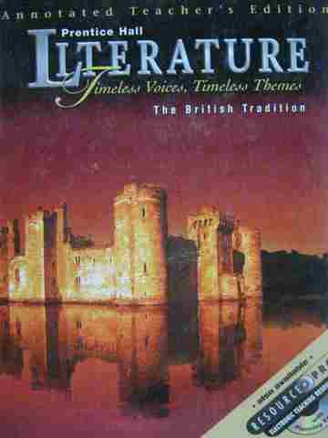 (image for) Literature British Experience ATE (TE)(H) by Cappillo, Clay,