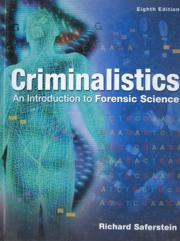 (image for) Criminalistics 8th Edition (H) by Richard Saferstein
