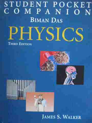 (image for) Physics 3rd Edition Student Pocket Companion (P) by Biman Das