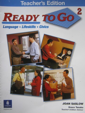 (image for) Ready to Go 2 TE (TE)(Spiral) by Joan Saslow & Grace Tanaka