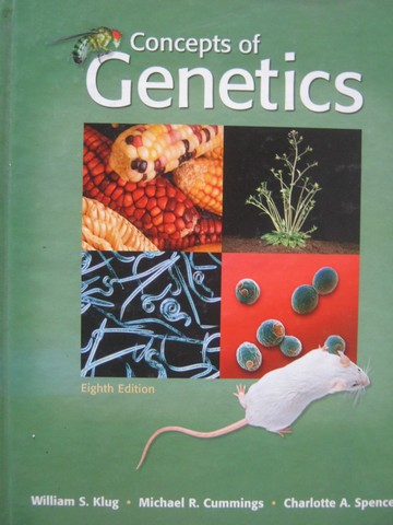 (image for) Concepts of Genetics 8th Edition (H) by Klug, Cummings & Spencer