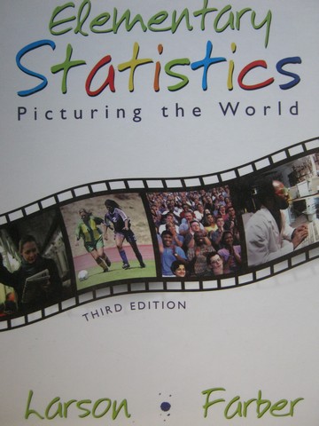 (image for) Elementary Statistics Picturing the World 3rd Edition (H)