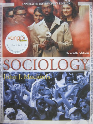 (image for) Sociology 11th Edition AIE (TE)(H) by John J Macionis