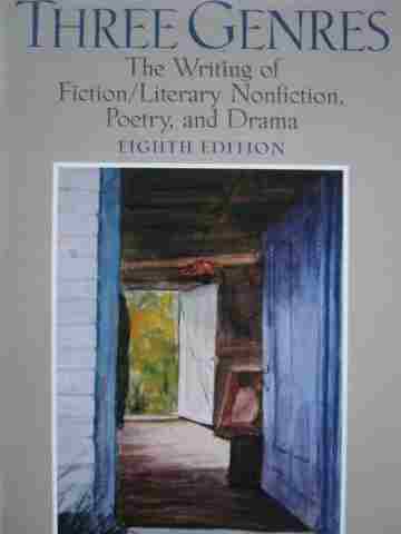 (image for) Three Genres 8th Edition (P) by Stephen Minot