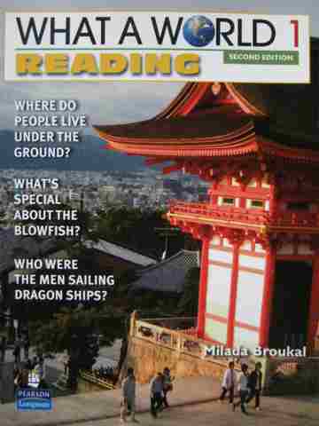 (image for) What A World 1 Reading 2nd Edition (P) by Milada Broukal