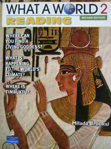 (image for) What A World 2 Reading 2nd Edition (P) by Milada Broukal