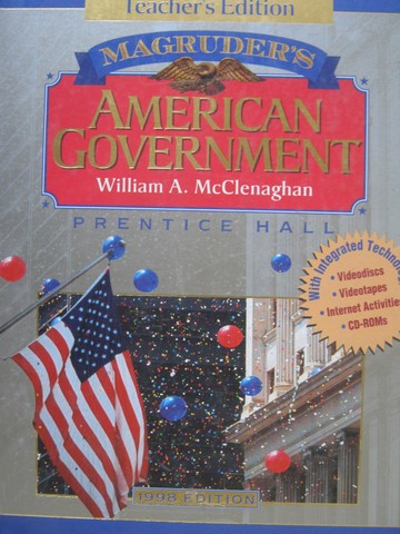 (image for) Magruder's American Government 1998 TE (TE)(H) by McClenaghan