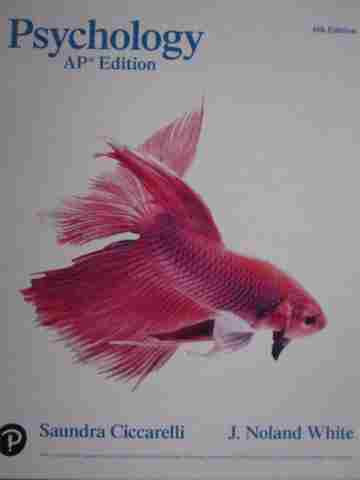 (image for) Psychology 6th Edition AP Edition (H) by Ciccarelli & White
