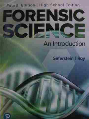 (image for) Forensic Science An Introduction 4th Edition (H) by Saferstein,