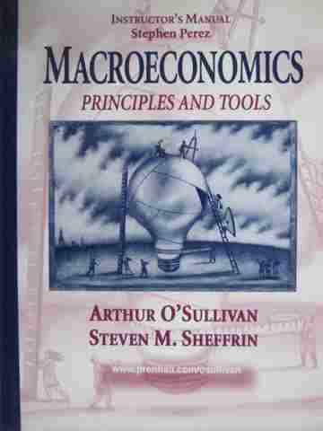(image for) Macroeconomics Principles & Tools IM (TE)(P) by Stephen Perez