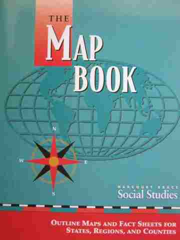 (image for) Map Book Outline Maps & Fact Sheets for States Regions & (P)