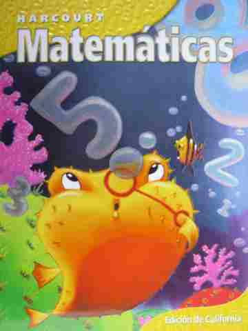 (image for) Harcourt Matematicas 2 Edicion de California (CA)(P) by Wright,