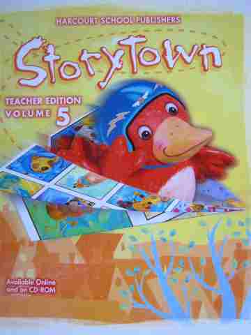 (image for) Storytown K TE Volume 5 (TE)(Spiral) by Beck, Farr, Strickland,